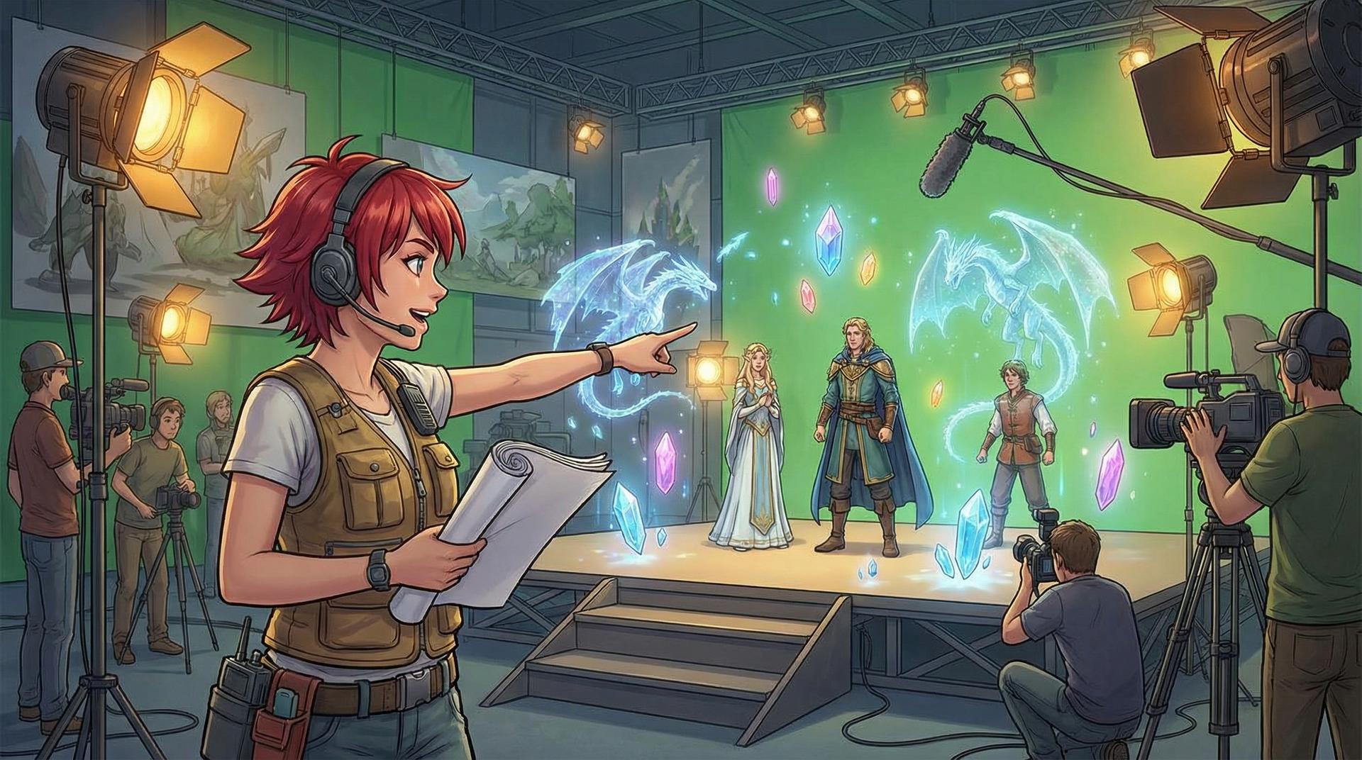 偷拍影视制作幕后花絮视频